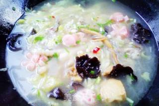 家庭版麻辣烫——骨汤杂菜的做法步骤：15