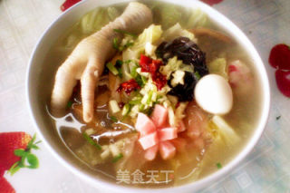 家庭版麻辣烫——骨汤杂菜的做法步骤：16