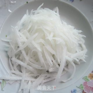 炸萝卜丝丸子的做法步骤：2