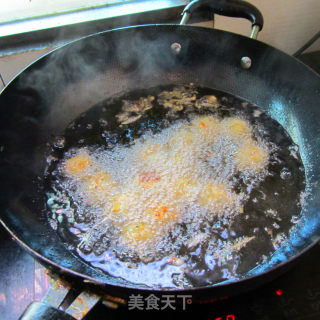 炸萝卜丝丸子的做法步骤：7