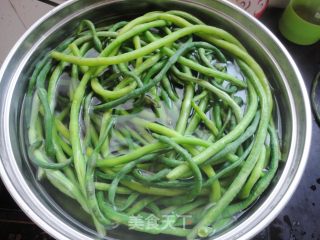 自制放心食材之一------干豆角的做法步骤：4