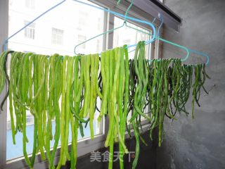 自制放心食材之一------干豆角的做法步骤：7
