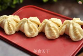 冠顶豆沙包的做法步骤：12