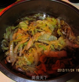 简易砂锅酸菜白肉的做法的做法步骤：6