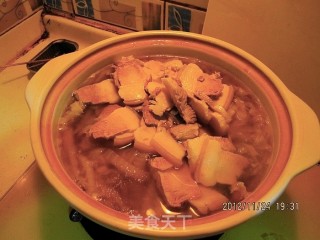 简易砂锅酸菜白肉的做法的做法步骤：7