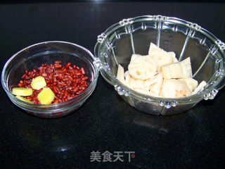 【赤豆莲藕大骨汤】的做法步骤：3