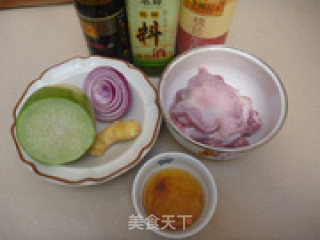 羊肉烧萝卜的做法步骤：1