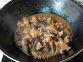 【香菇炖鸡】味道鲜美的下饭菜的做法步骤：10