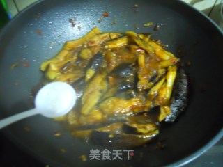 鱼香手撕茄子的做法步骤：8