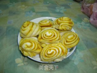咖喱花卷的做法步骤：8