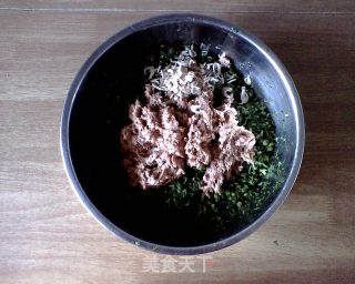 茴香肉饺子两吃，煮或做锅贴的做法步骤：3