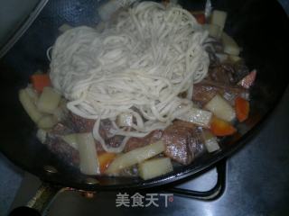 排骨焖面的做法步骤：9