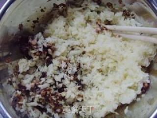 土豆猪肉锅贴的做法步骤：9