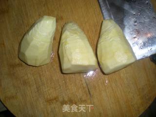 酸菜冬笋炒肉片的做法步骤：1