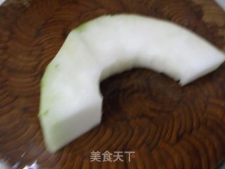 炒冬瓜片的做法步骤：1