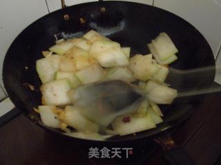 炒冬瓜片的做法步骤：8