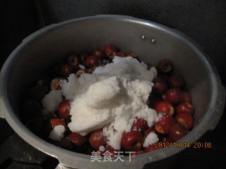 减肥食谱——山楂酱的做法步骤：3