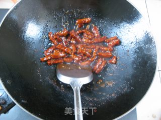 外焦里嫩的糖醋里脊的做法步骤：10