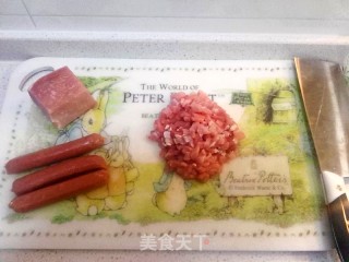 老公最爱——之——皮蛋蔬菜瘦肉粥的做法步骤：2