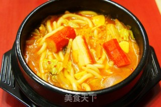 泡菜乌冬面的做法步骤：9