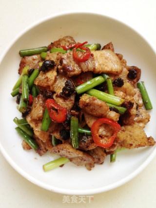 盐煎肉的做法步骤：8