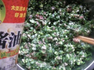 韭菜猪肉水饺的做法步骤：2