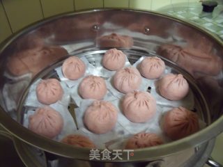 全麥紅麴酸菜包子的做法步骤：7