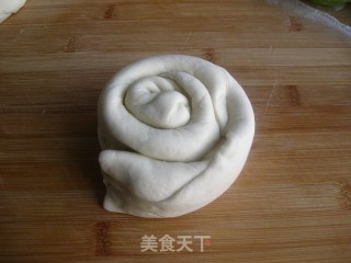 简单生活------发面千层饼的做法步骤：6
