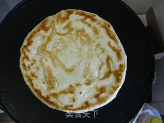 简单生活------发面千层饼的做法步骤：9