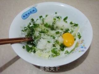 早餐饼——萝卜丝葱香饼的做法步骤：4