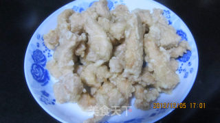 焦熘肉段的做法步骤：6
