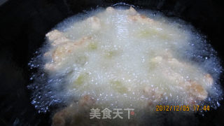 焦熘肉段的做法步骤：9
