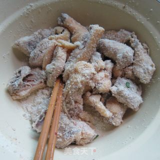 荷叶米粉鸡的做法步骤：5