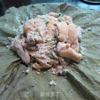荷叶米粉鸡的做法步骤：6