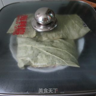 荷叶米粉鸡的做法步骤：8