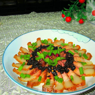 豆豉腊肉的做法步骤：6