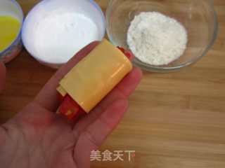吉列芝士猪扒卷的做法步骤：7