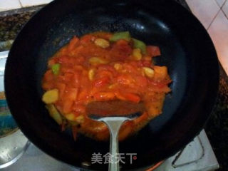 番茄鱼头豆腐汤的做法步骤：6