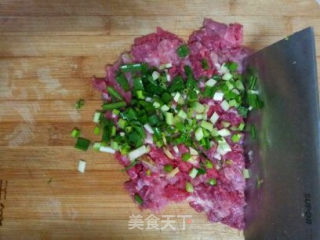 鸟蛋镶肉的做法步骤：2