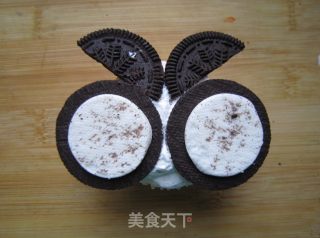 猫头鹰小蛋糕的做法步骤：15
