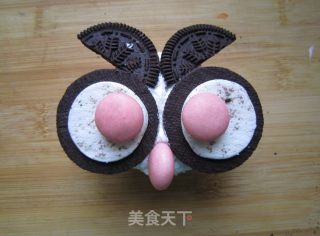 猫头鹰小蛋糕的做法步骤：16