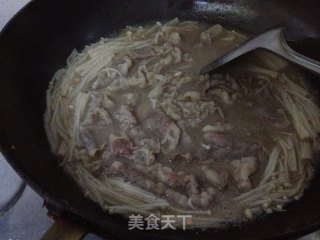上汤金针菇肥牛的做法步骤：7