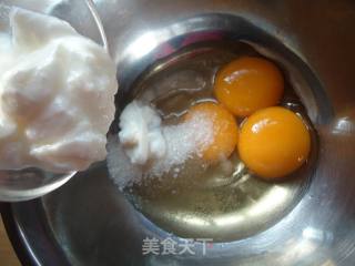 可可酸奶蛋糕圈的做法步骤：4
