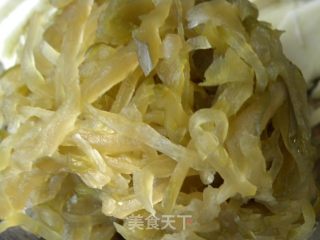 炒野鸡丝的做法步骤：2