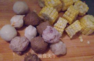 丸子汤面的做法步骤：2