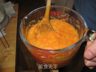 清新胡萝卜蛋糕的做法步骤：4