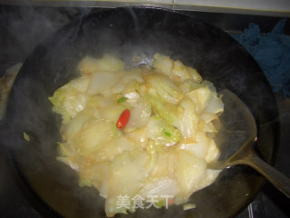 醋熘白菜_老蜜蜂超简单家常菜的做法步骤：3