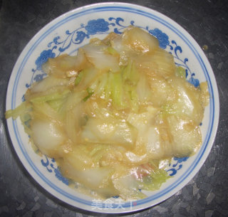 醋熘白菜_老蜜蜂超简单家常菜的做法步骤：4
