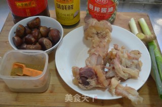 强膝壮骨养生菜【栗子牛蹄筋】的做法步骤：1