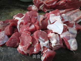 私家红烧牛肉的做法步骤：4